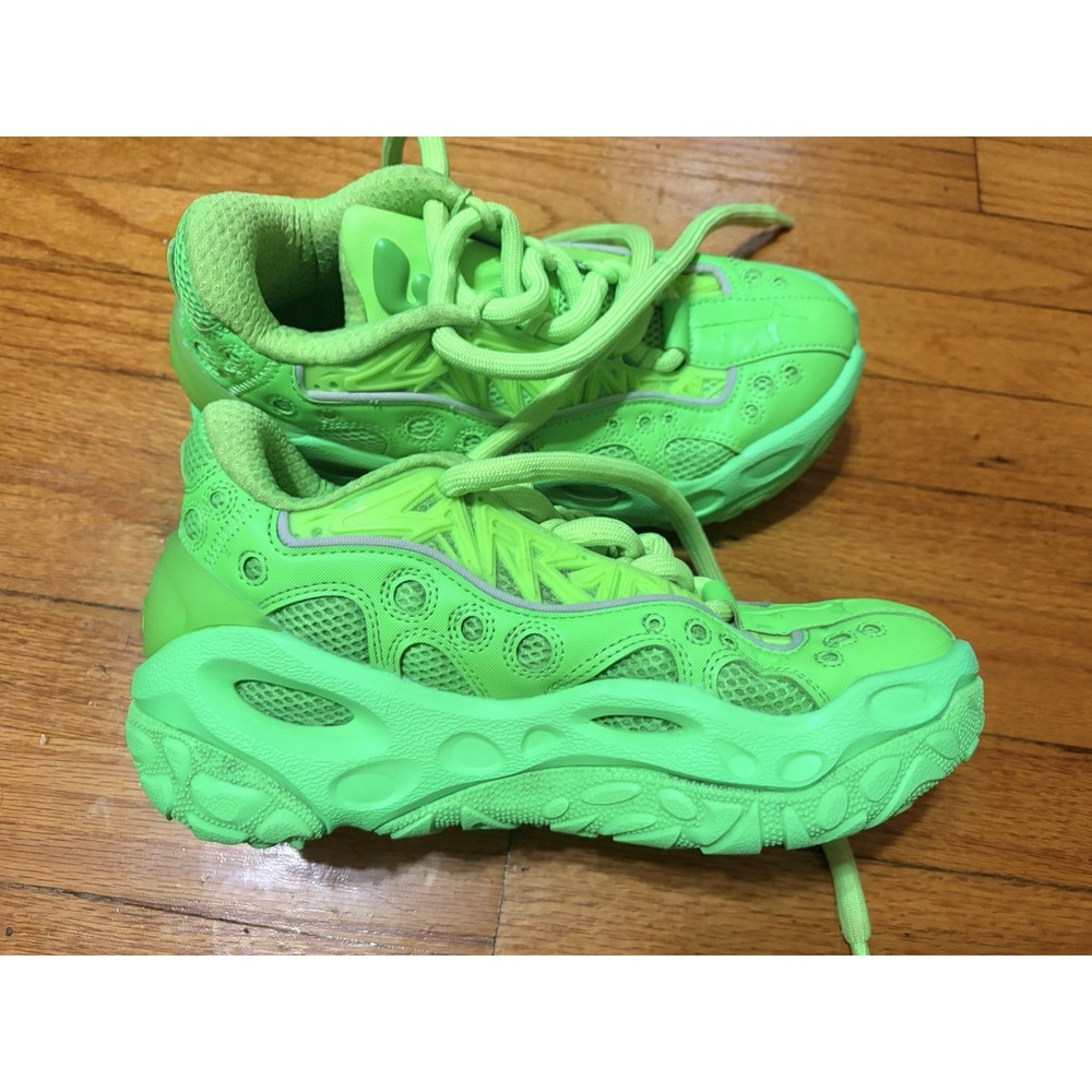 Puma Lafrance Bright Rnr Fluro Green Pes-Green Glare 31227404 Men Size 7.5